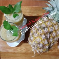 Fresh pineapple juice 🍍 A picture of Fresh pineapple juice 🍍.
