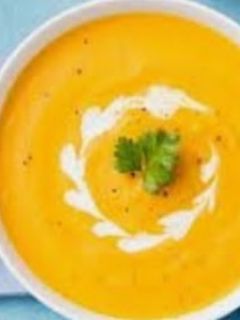 Une photo de Velouté de carotte