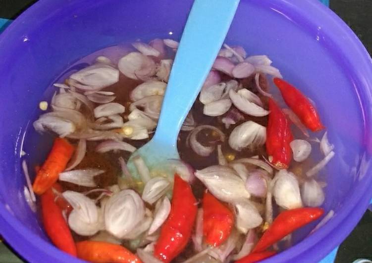 Cara Gampang Membuat Cacapan, Menggugah Selera
