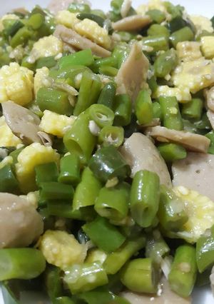 Foto resep Tumis buncis & putren hot