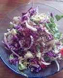 Ensalada rica en fibra