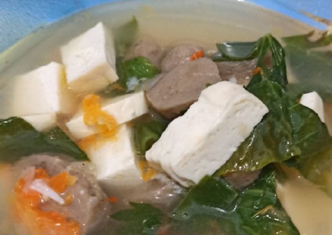 Sup Pakcoy Tahu