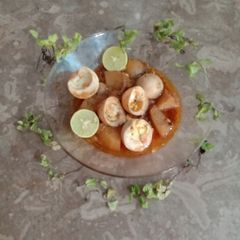 A picture of Eggs potatoes Curry.