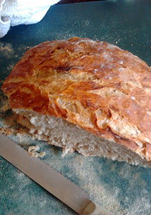 A picture of Easy crusty bread.