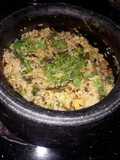 Veg handi biryani