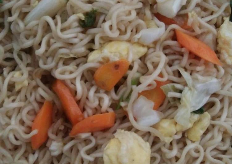 Resep Mie goreng bukan mie instan Anti Gagal