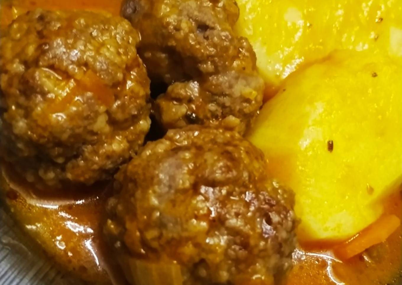 Albóndigas con papas 🌟