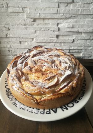 Una foto de Tarta de manzana