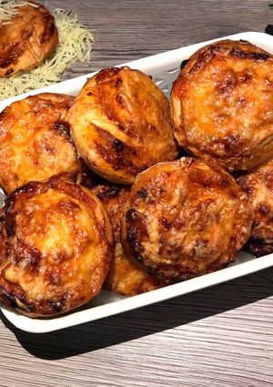 Pizzás csiga recept fotója