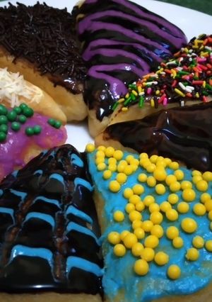 Foto resep Donut pizza ala mom gebi