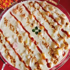 A picture of Spicy Dahi Phulki 😍😋.