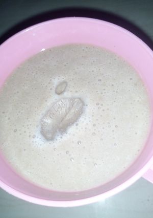 A picture of Banana smoothie.