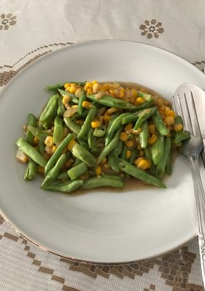 Foto resep Cah buncis jagung