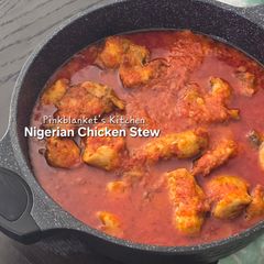 A picture of Nigerian Chicken Stew.