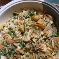 A picture of Potato salad.