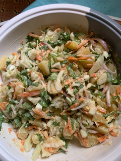 A picture of Potato salad.