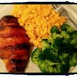 Sticky Mustard Glazed Bacon wrapped Chicken