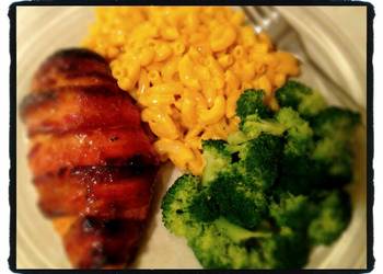 Without Fail Making Recipe Sticky Mustard Glazed Bacon wrapped Chicken Delicious and Healthy