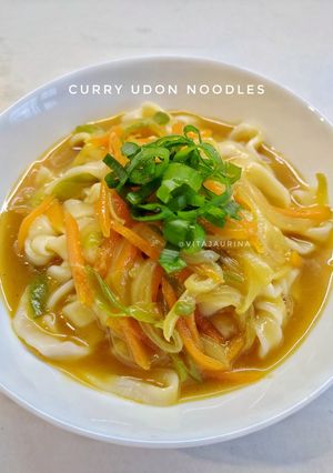Foto resep Simple Curry Udon👍