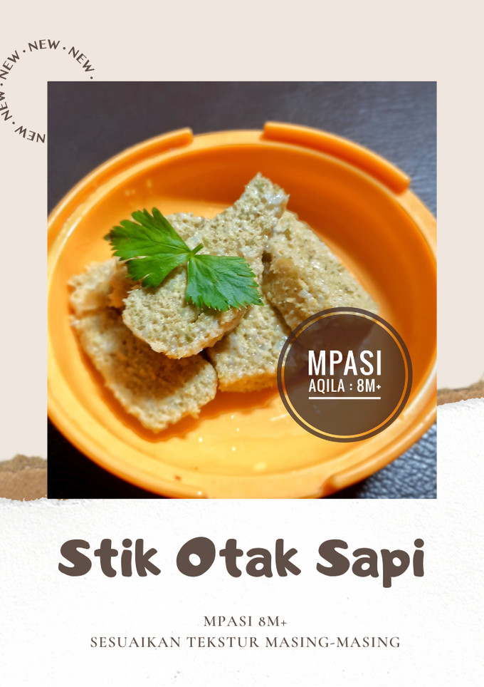 Foto resep MPASI 8M+ : Stik Otak Sapi