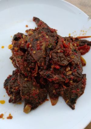 Foto resep Paru Balado