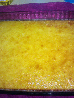 A picture of cornbread( sweet).