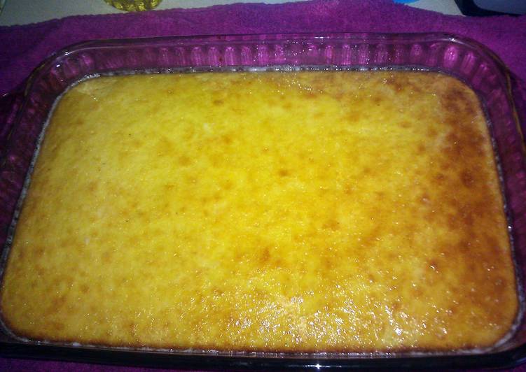 Recipe of Homemade cornbread( sweet)