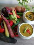 Velouté de légumes anciens🥕🌶️🍅
