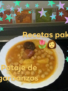 Una foto de Potaje de garbanzos 💠a mí manera 🍴💠