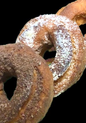 A picture of Fermented old-fashioned doughnut.