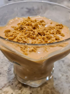 Una foto de Crema de turrón