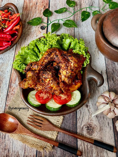 Foto resep Ayam Bakar Bumbu Rujak
