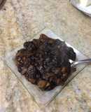 Manzanas caramelizadas con canela y azúcar negra