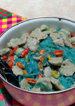Foto resep Oseng Sohun Pedass