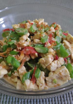 Foto resep Buncis Tempe Santan