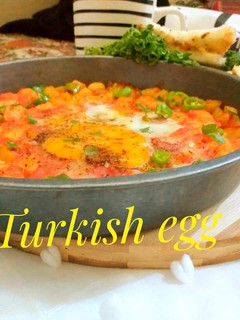 A picture of Turkish egg.