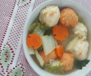 Resep Terbaik Bakso Seafood sawi putih Nikmat Lezat