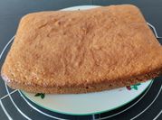 Une photo de gâteau au yahourt