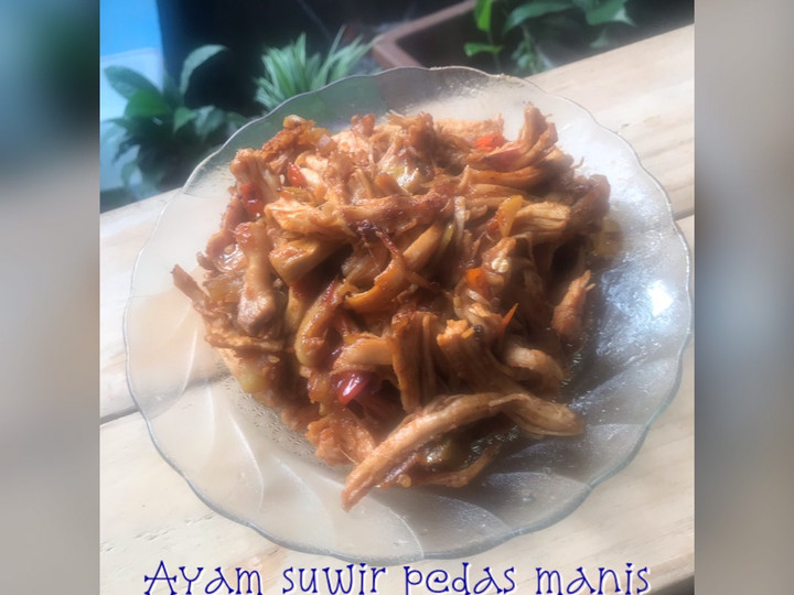 Langkah Mudah untuk Menyiapkan Ayam suwir pedas manis Anti Gagal