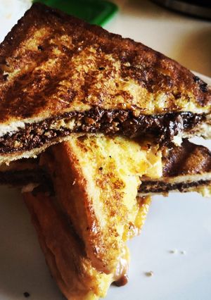 Φωτογραφία της συνταγής Γαλλικό τοστ (French toast) μμμμμμμ!!!