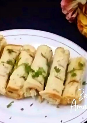 A picture of Microwave Garlic Bread Rolls.