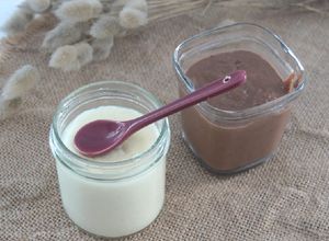 Une photo de Semoule au lait vanille ou chocolat