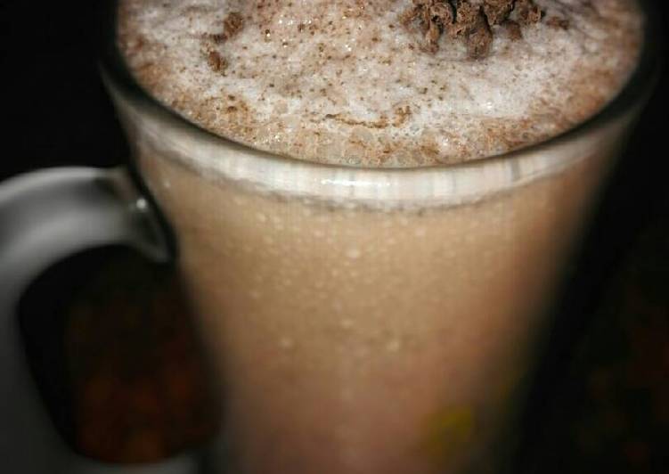 Milkshake Cokelat Sederhana