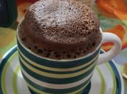 Una foto de bizcochuelo nesquik