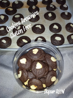 Foto resep Cookies brownies Gluten Free