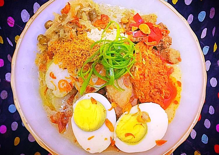 Resep Lontong Cap Go Meh - Opor Ayam Peranakan, Sempurna