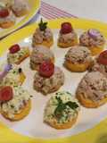Pastas para canapés