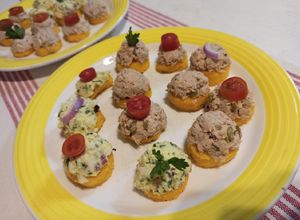 Una foto de Pastas para canapés