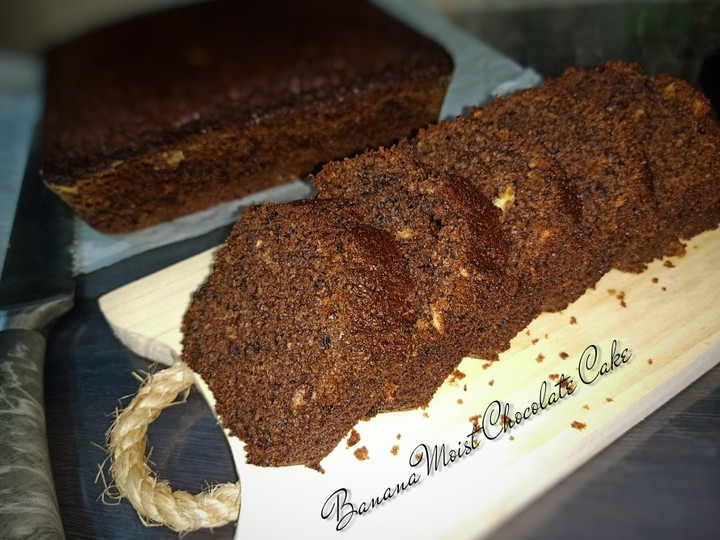 Cara Gampang Membuat Banana Moist Chocolate Cake, Bikin Ngiler