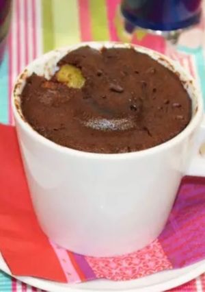 Una foto de Torta en taza de banana 🍌